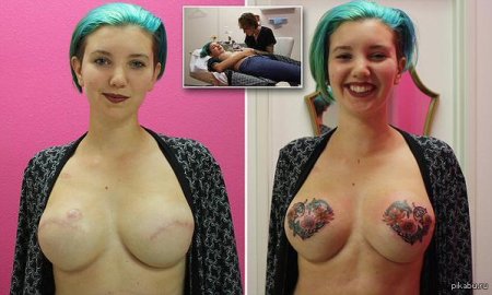 Необычная женская грудь
