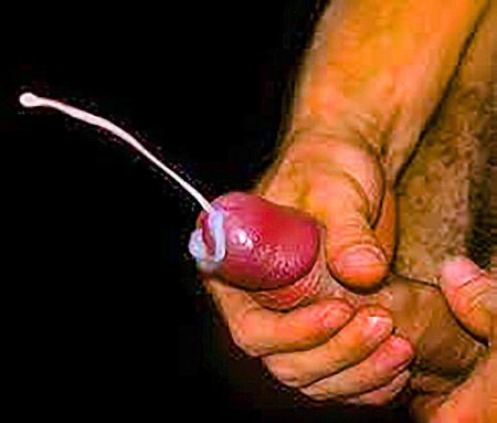 Порно выстрел спермы