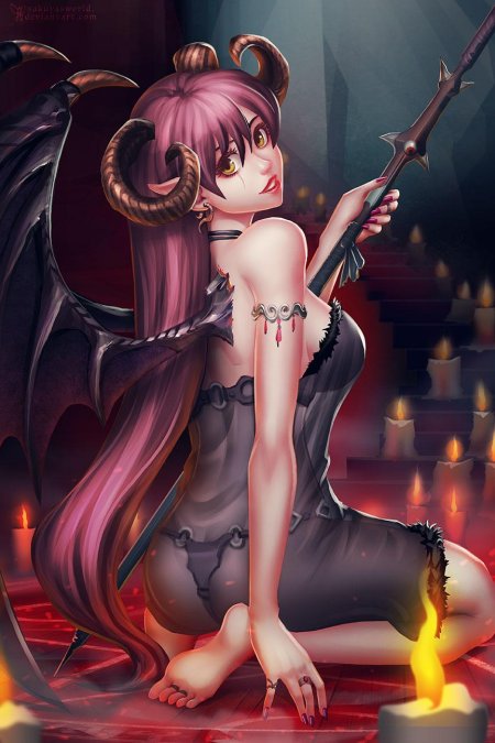 Девушка суккуб