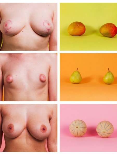 Голые сиськи разных форм