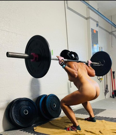 Присед со штангой