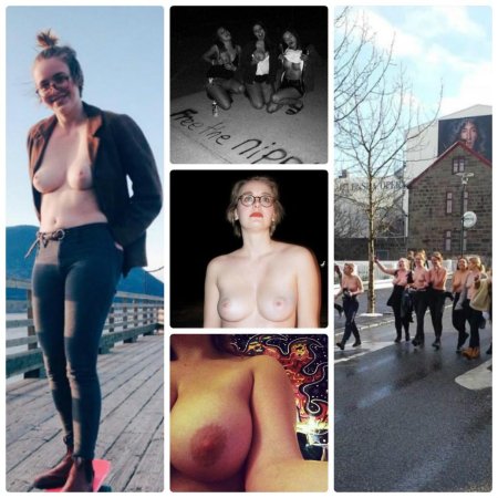 С голой грудью