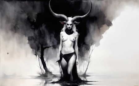 Голые девушки демоны