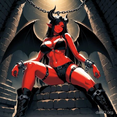 Сексуальная демонесса