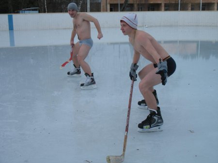 Голый хоккей