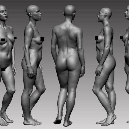 Голые женщины разных рас