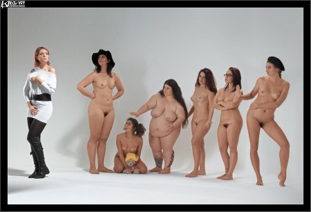 Пышные формы девушек