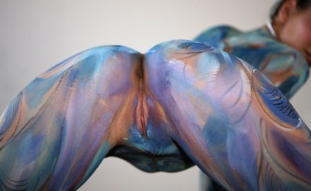 Порно бодиарт