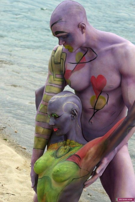 Секс бодиарт