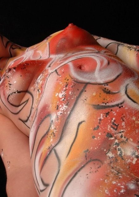 Девушки бодиарт