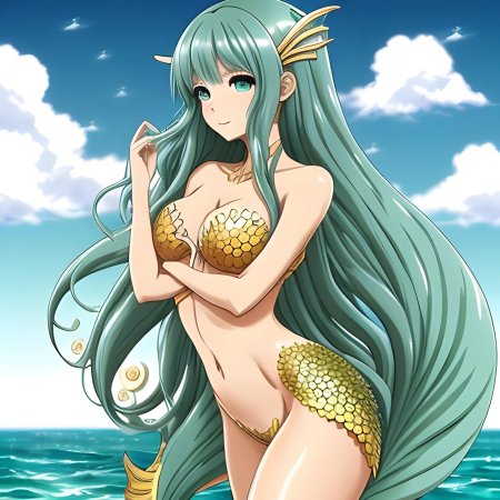 Девушка русалка