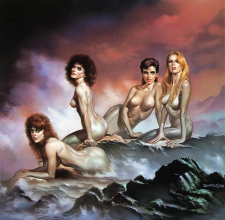 Борис валеджо русалки