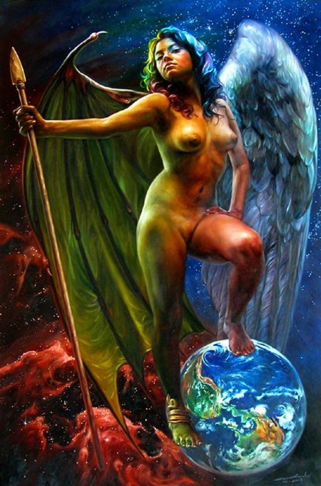 Борис вальехо картины ню