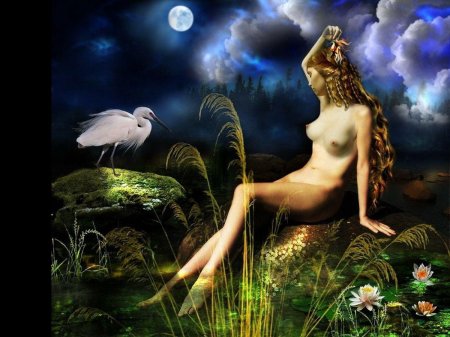 Сказочные существа девушки ню