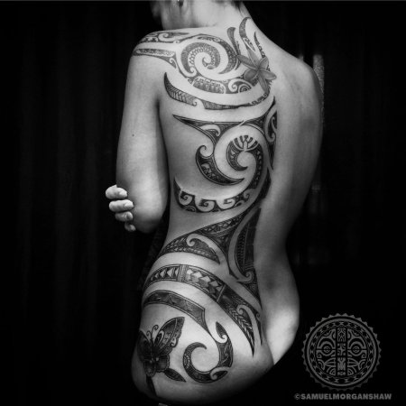 Маори тату женские