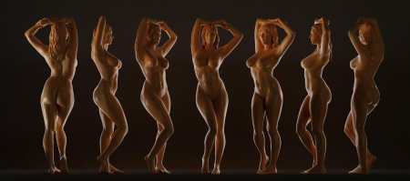 Женское тело референс