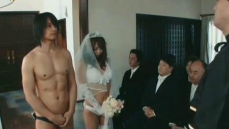 Групповуха на японской свадьбе