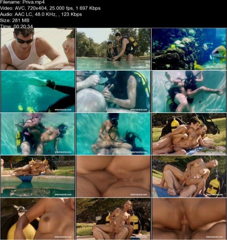 Порно под водой