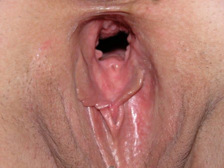 Женское влагалище крупным планом