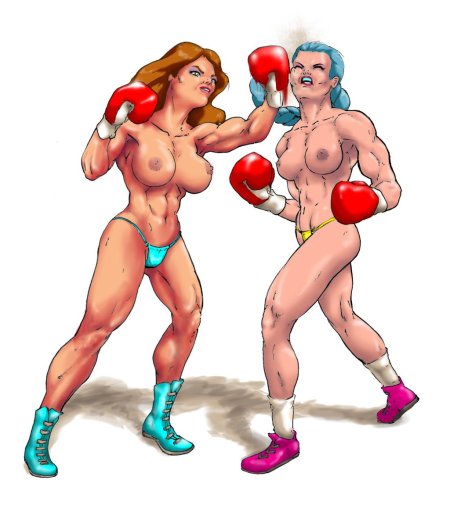 Бокс девушек