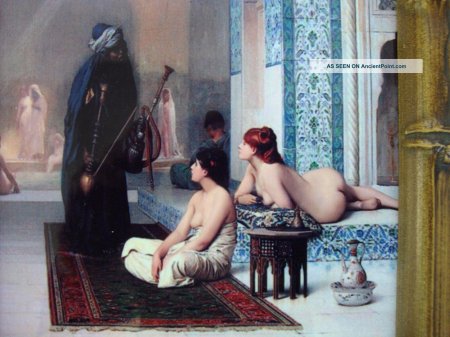 Жан леон жером бассейн в гареме