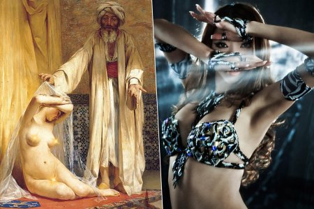 Голые восточные наложницы