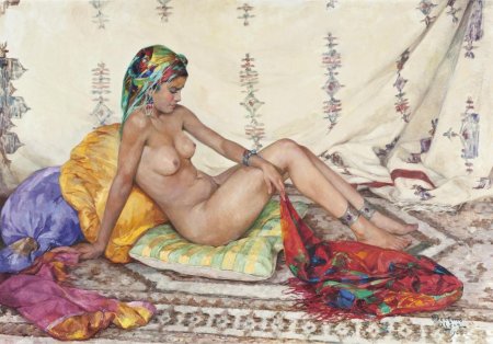 Одалиска голая картина
