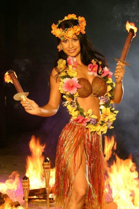 Гавайки девушки гавайи