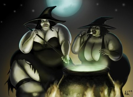 Толстая ведьма