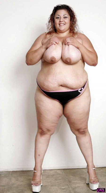 Толстая девушка без талии