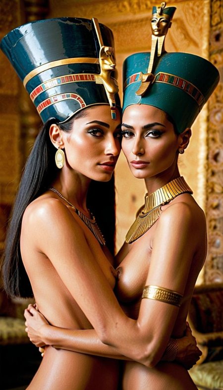 Нефертити голая