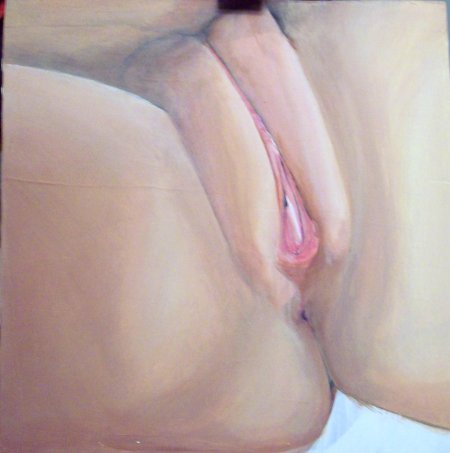 Вагины в современной живописи