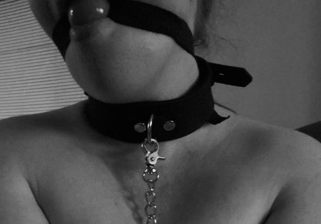 Кожаный чокер